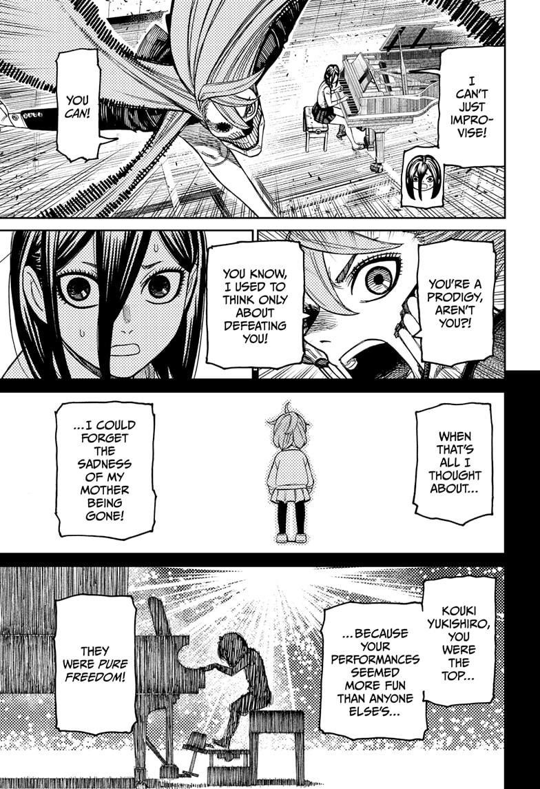 Dandadan Manga Chapter 186 page 17 - Koki Yukishiro's Power