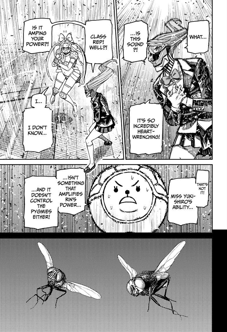 Dandadan Manga Chapter 186 page 23 - Koki Yukishiro's Power