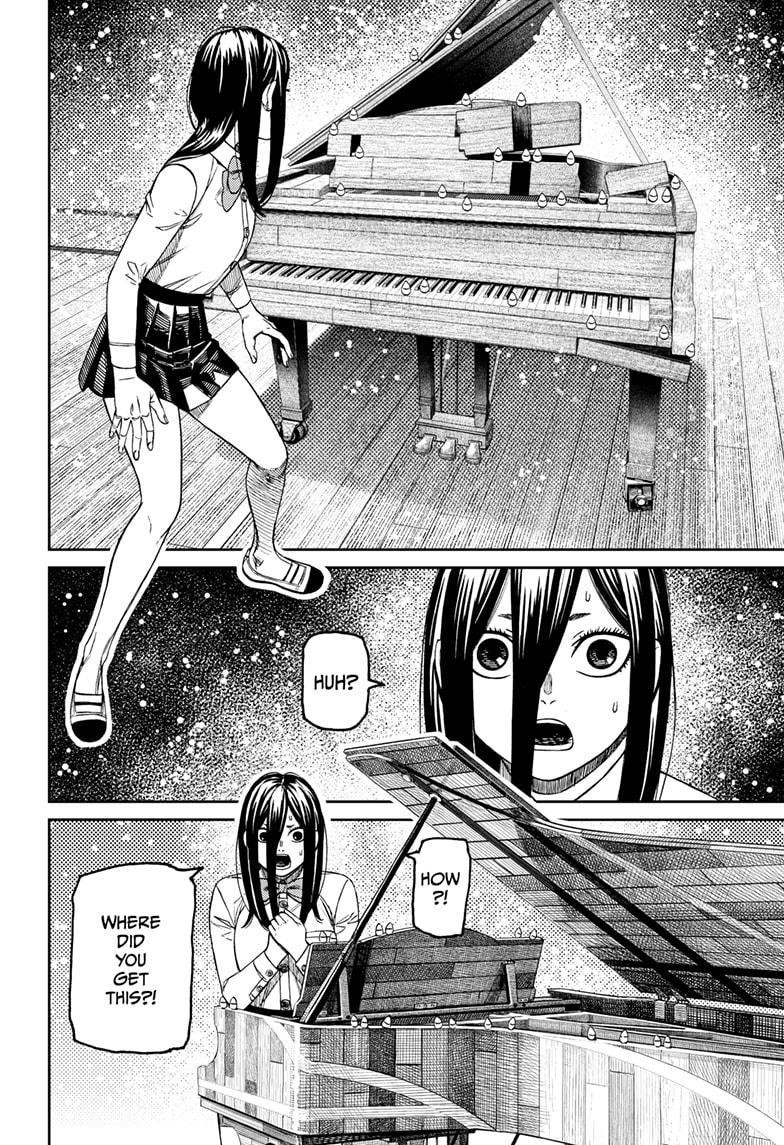 Dandadan Manga Chapter 186 page 8 - Koki Yukishiro's Power