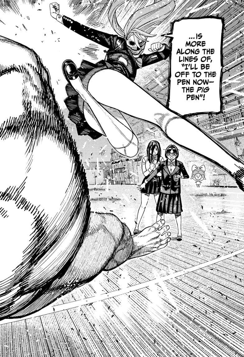 Dandadan Manga Chapter 187 page 22 - Kick the Crap Outta Murakami!