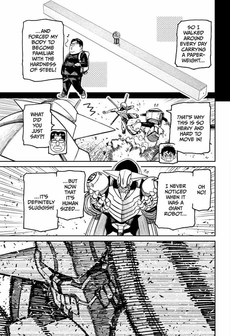 Dandadan Manga Chapter 188 page 12 - Okarun and Kinta