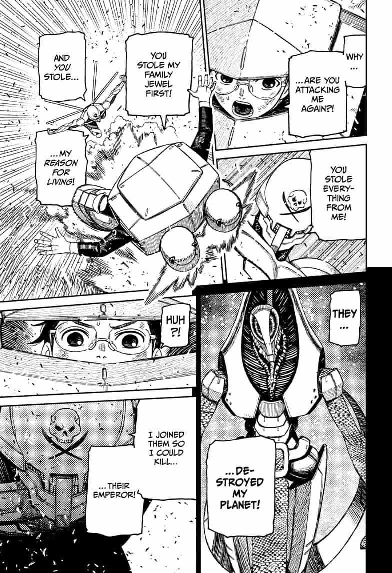 Dandadan Manga Chapter 188 page 14 - Okarun and Kinta