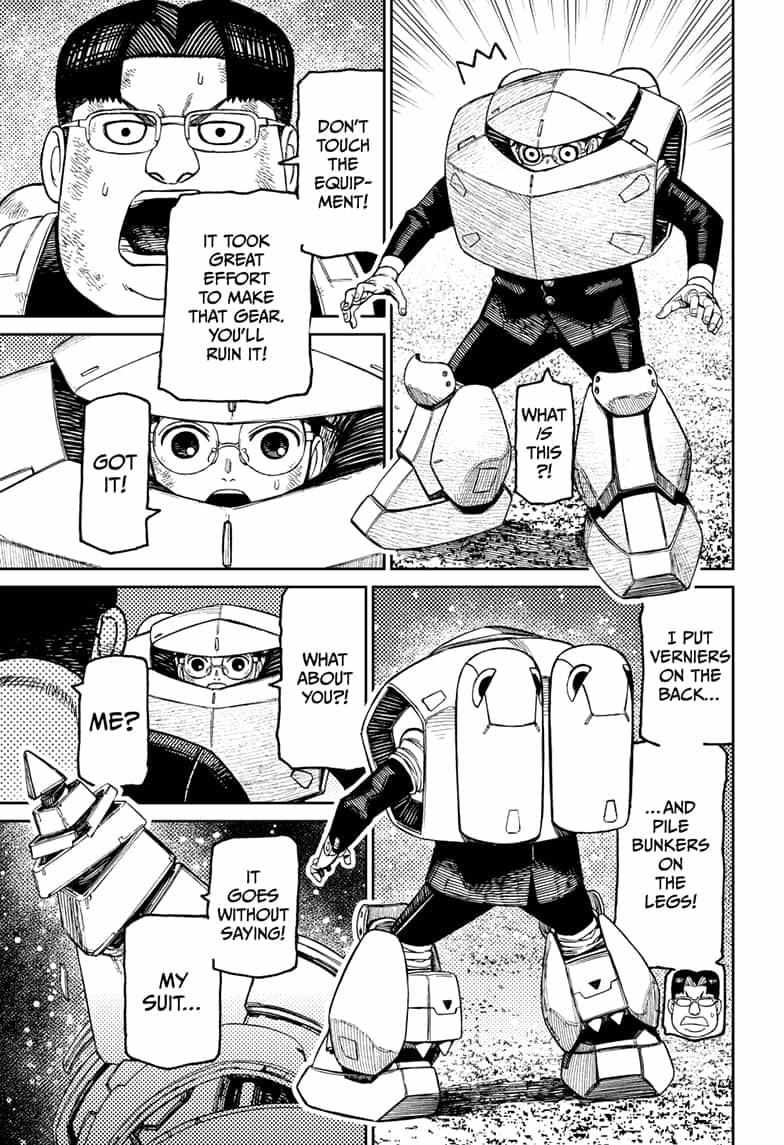 Dandadan Manga Chapter 188 page 8 - Okarun and Kinta