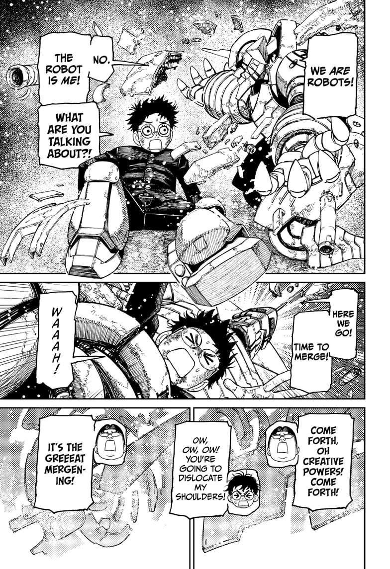 Dandadan Manga Chapter 189 page 13 - Jumping Granny and Kung Fu Alien