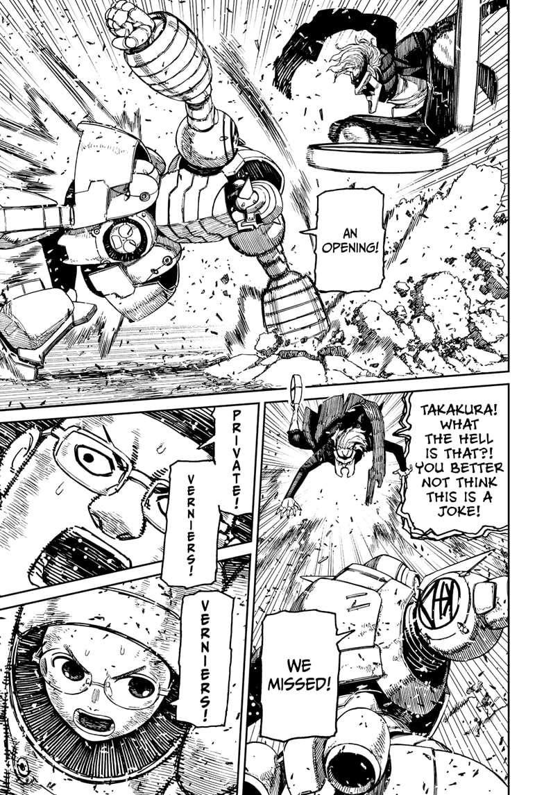 Dandadan Manga Chapter 189 page 17 - Jumping Granny and Kung Fu Alien