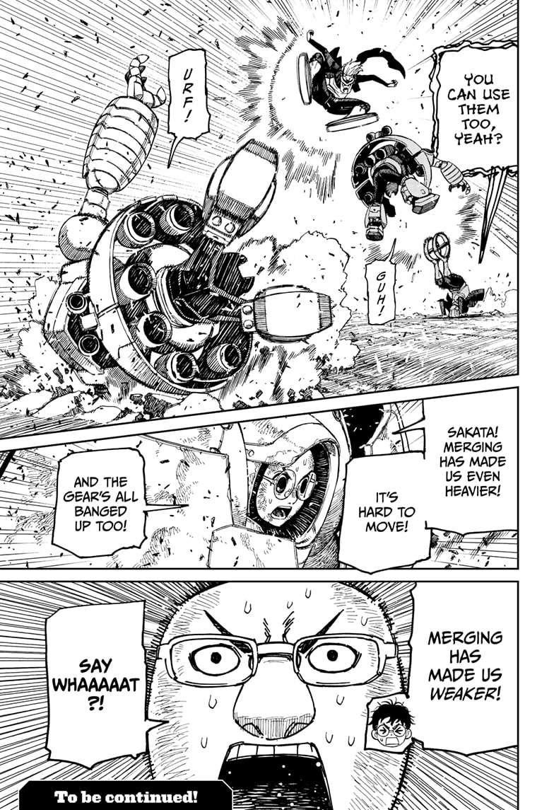 Dandadan Manga Chapter 189 page 19 - Jumping Granny and Kung Fu Alien