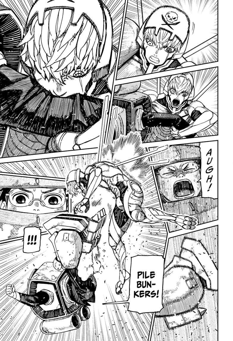 Dandadan Manga Chapter 189 page 3 - Jumping Granny and Kung Fu Alien