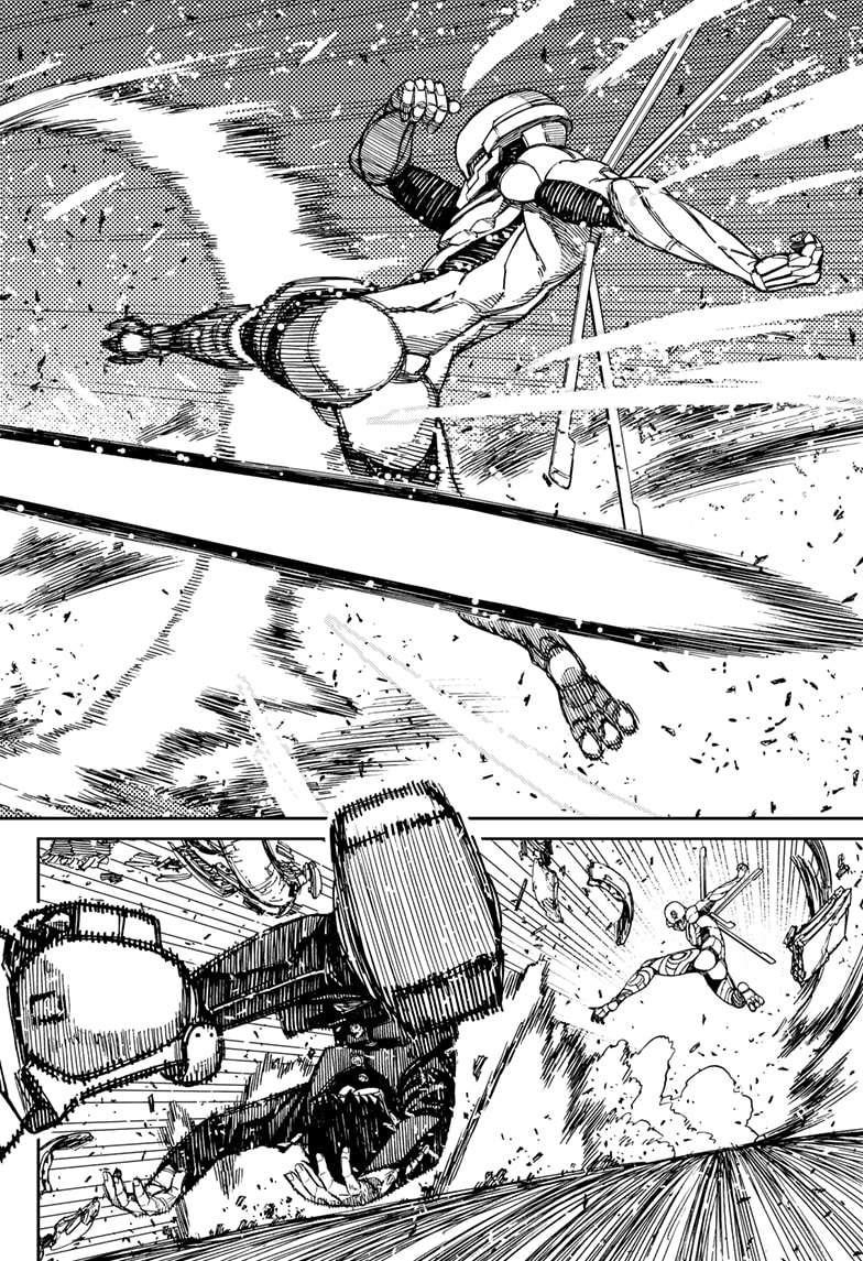 Dandadan Manga Chapter 189 page 6 - Jumping Granny and Kung Fu Alien