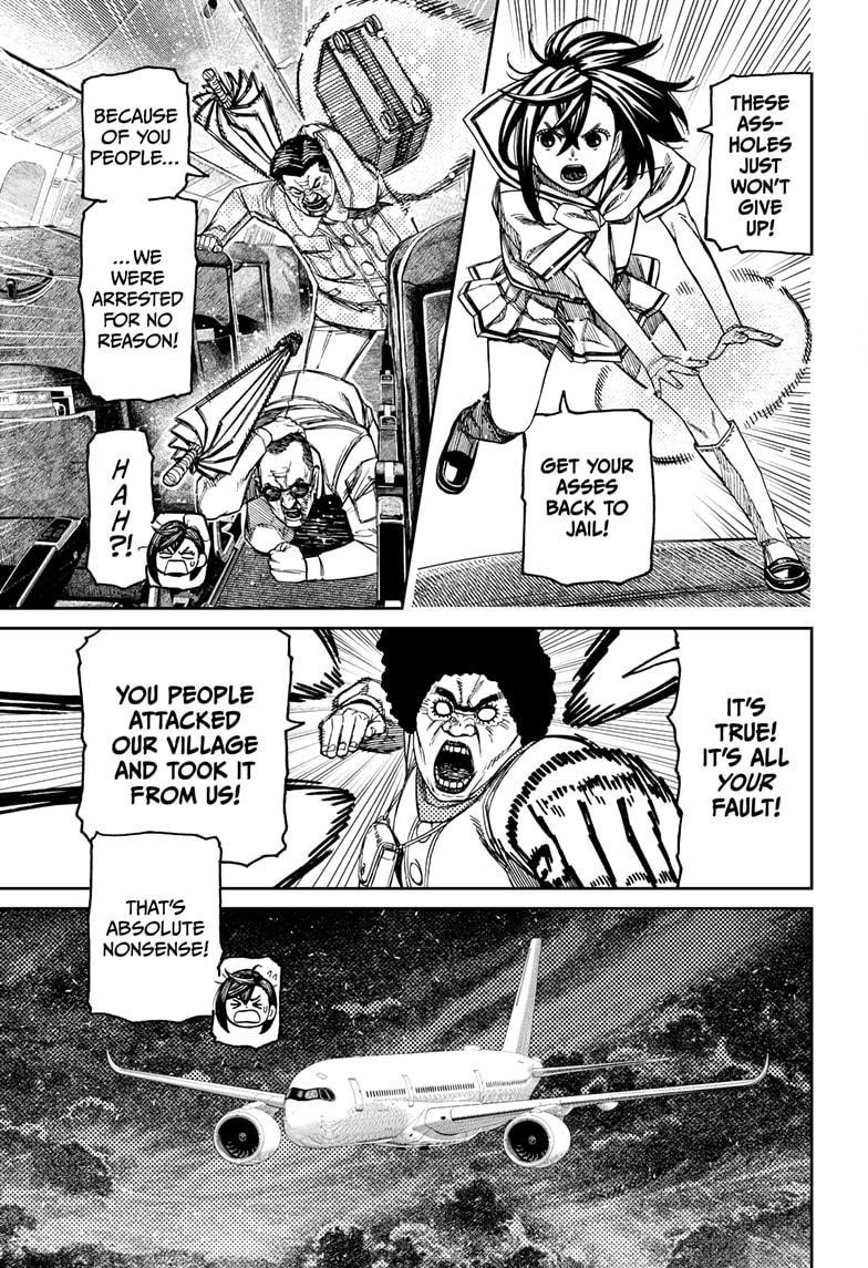 Dandadan Manga Chapter 194 page 15 - We've Been Hijacked