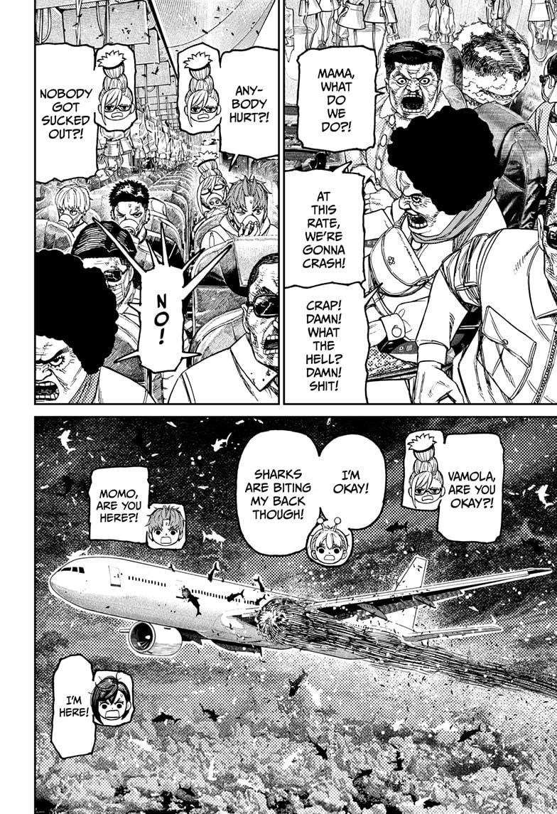 Dandadan Manga Chapter 195 page 10 - It's a Typhoon Direct Hit