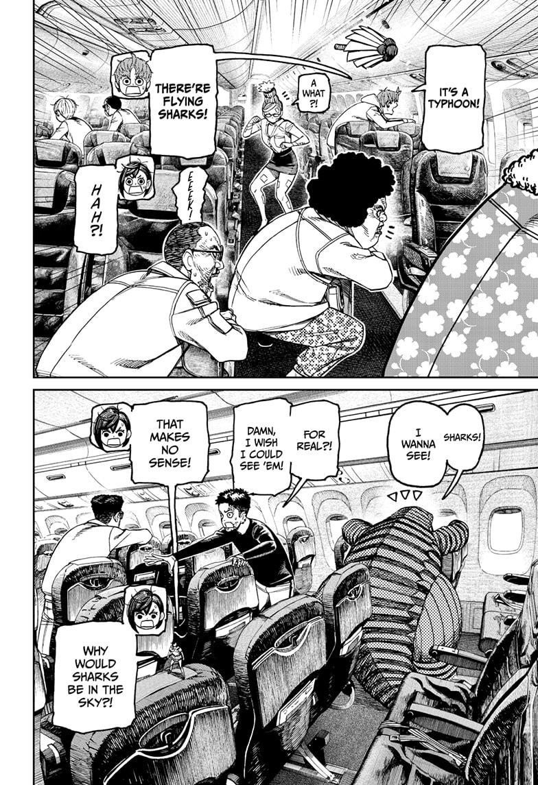 Dandadan Manga Chapter 195 page 2 - It's a Typhoon Direct Hit