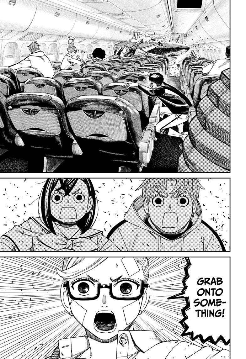 Dandadan Manga Chapter 195 page 3 - It's a Typhoon Direct Hit