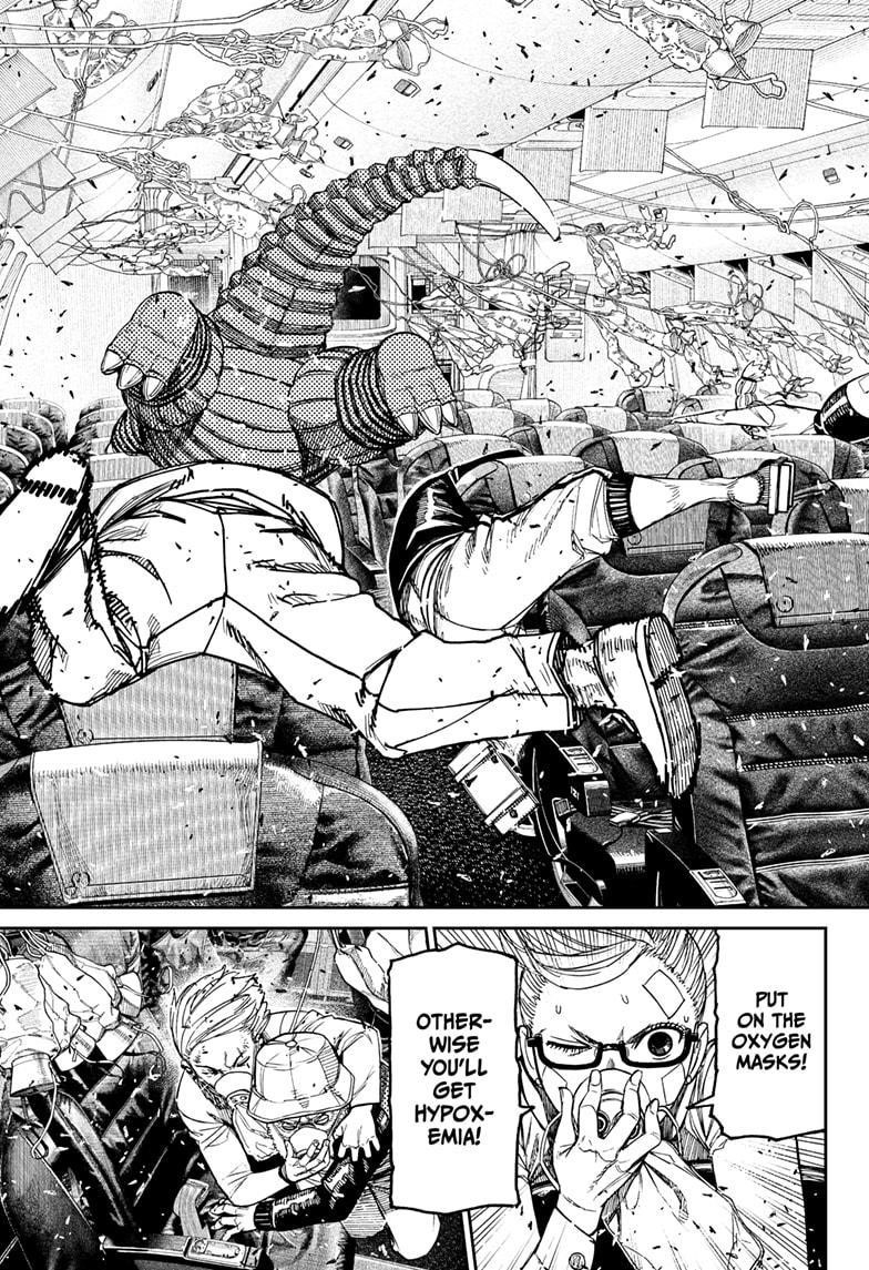 Dandadan Manga Chapter 195 page 5 - It's a Typhoon Direct Hit