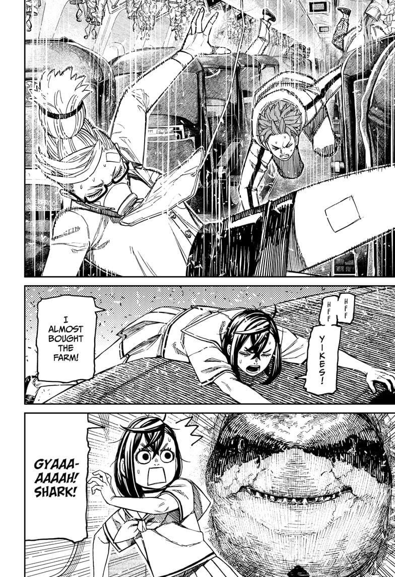 Dandadan Manga Chapter 195 page 8 - It's a Typhoon Direct Hit