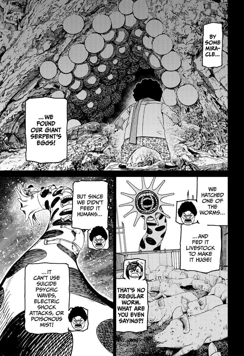 Dandadan Manga Chapter 196 page 15 - Let's Blow Away That Typhoon