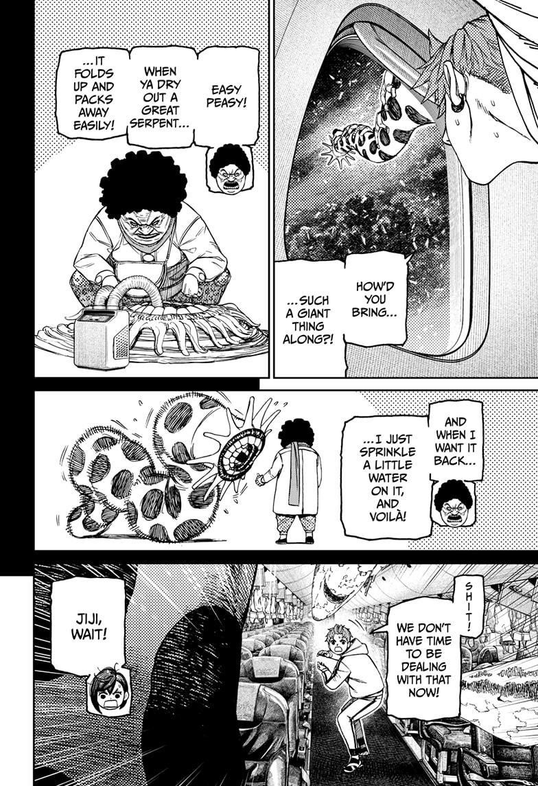 Dandadan Manga Chapter 196 page 16 - Let's Blow Away That Typhoon