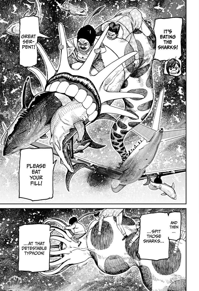 Dandadan Manga Chapter 196 page 17 - Let's Blow Away That Typhoon