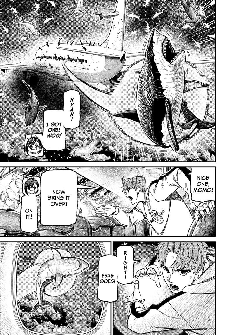 Dandadan Manga Chapter 196 page 7 - Let's Blow Away That Typhoon