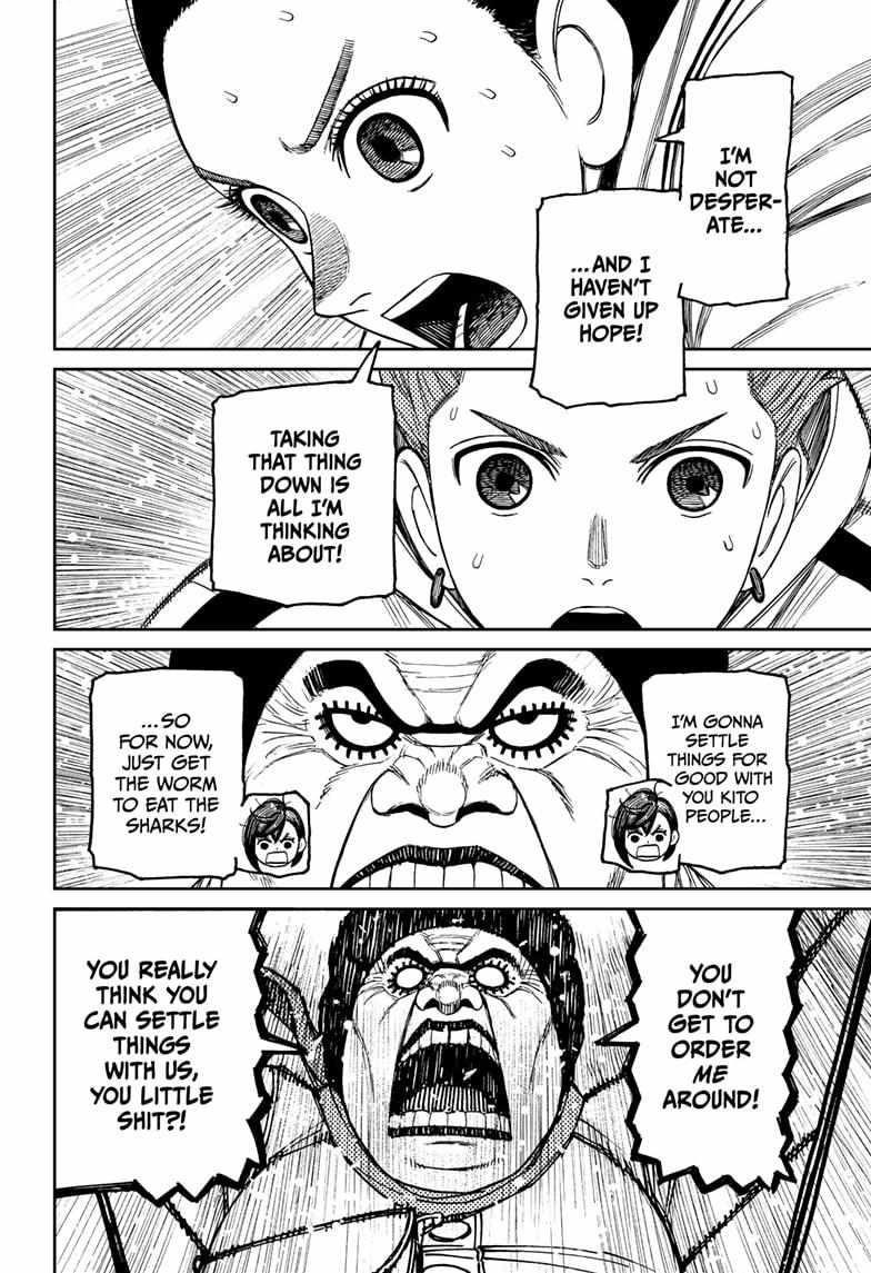 Dandadan Manga Chapter 198 page 10 - Smash the Typhoon's Eye!