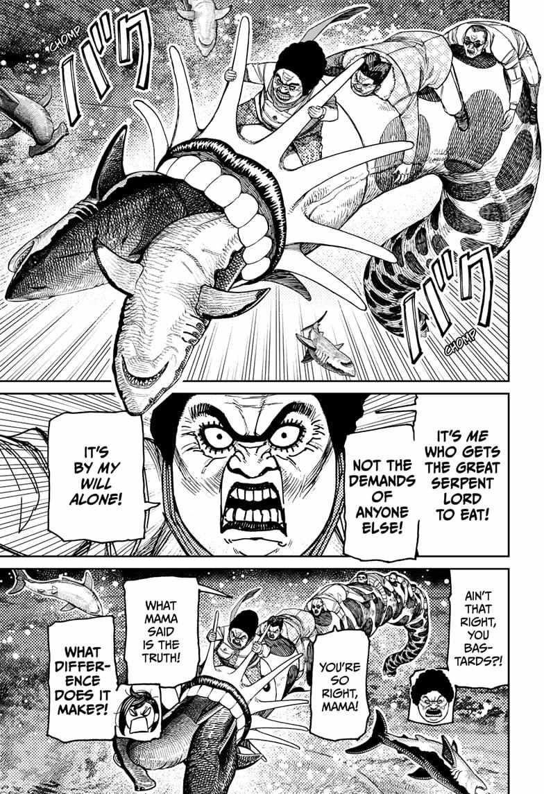 Dandadan Manga Chapter 198 page 11 - Smash the Typhoon's Eye!