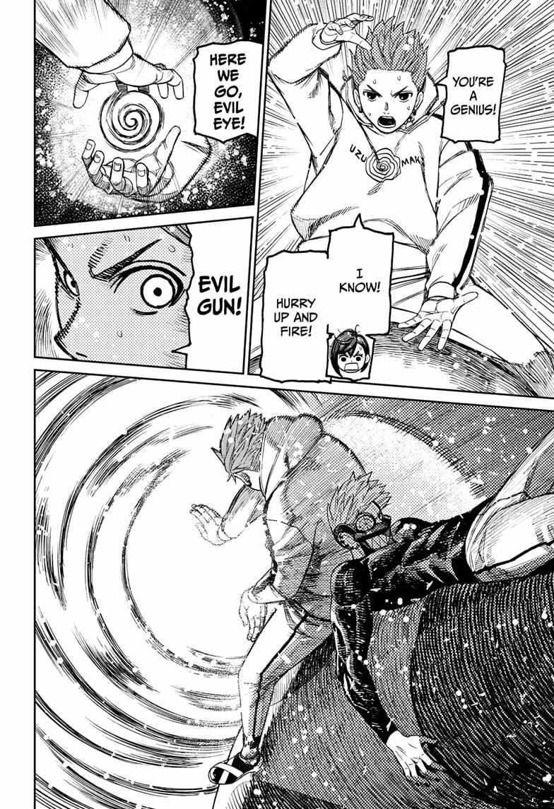 Dandadan Manga Chapter 198 page 18 - Smash the Typhoon's Eye!