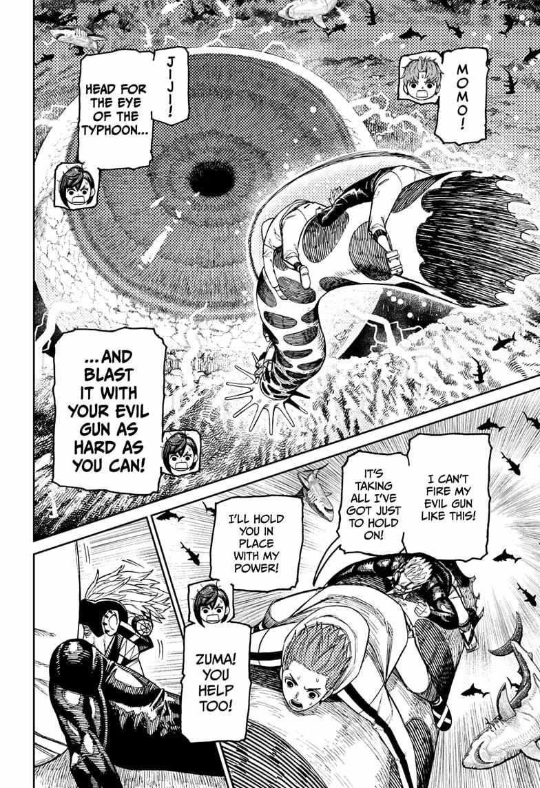 Dandadan Manga Chapter 198 page 2 - Smash the Typhoon's Eye!