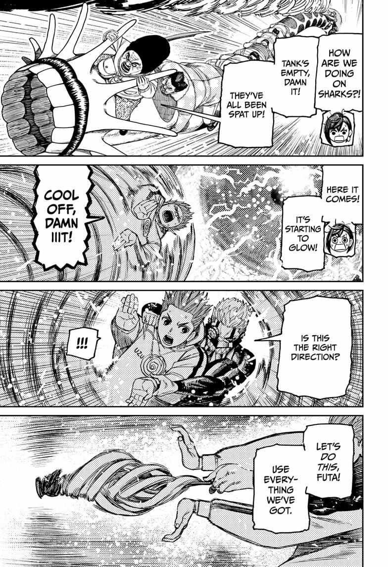 Dandadan Manga Chapter 198 page 21 - Smash the Typhoon's Eye!