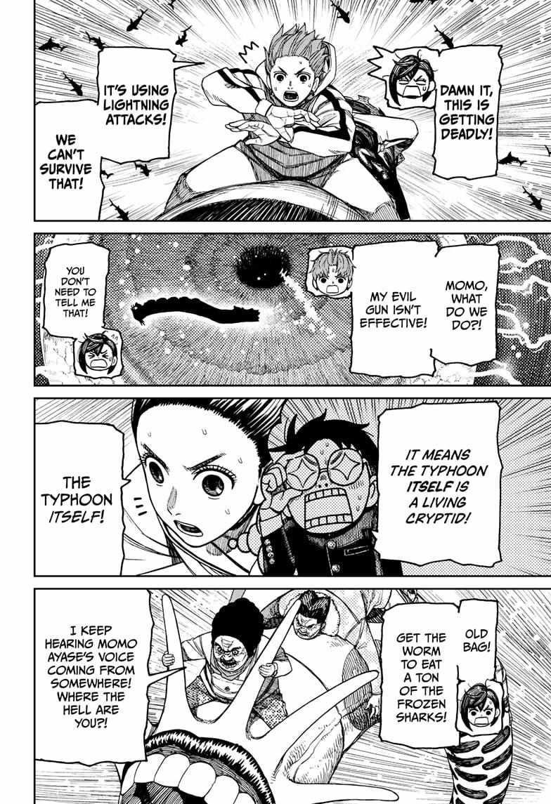 Dandadan Manga Chapter 198 page 8 - Smash the Typhoon's Eye!