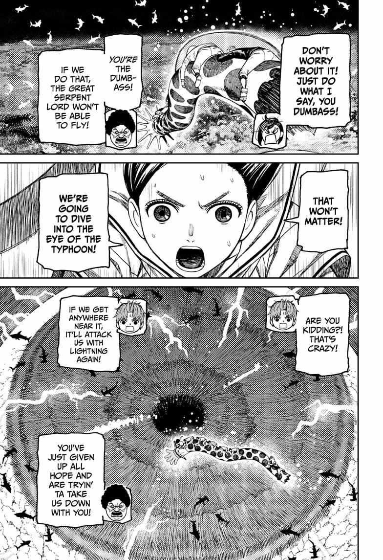 Dandadan Manga Chapter 198 page 9 - Smash the Typhoon's Eye!