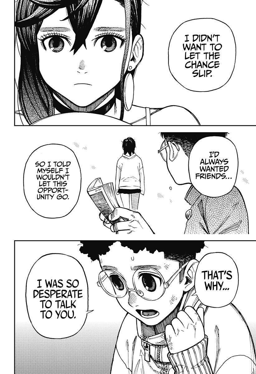 Dandadan Manga Chapter 2 page 14 - That's a Space Alien, Ain't It?!