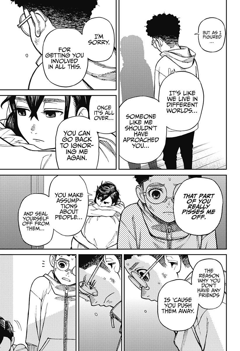 Dandadan Manga Chapter 2 page 15 - That's a Space Alien, Ain't It?!