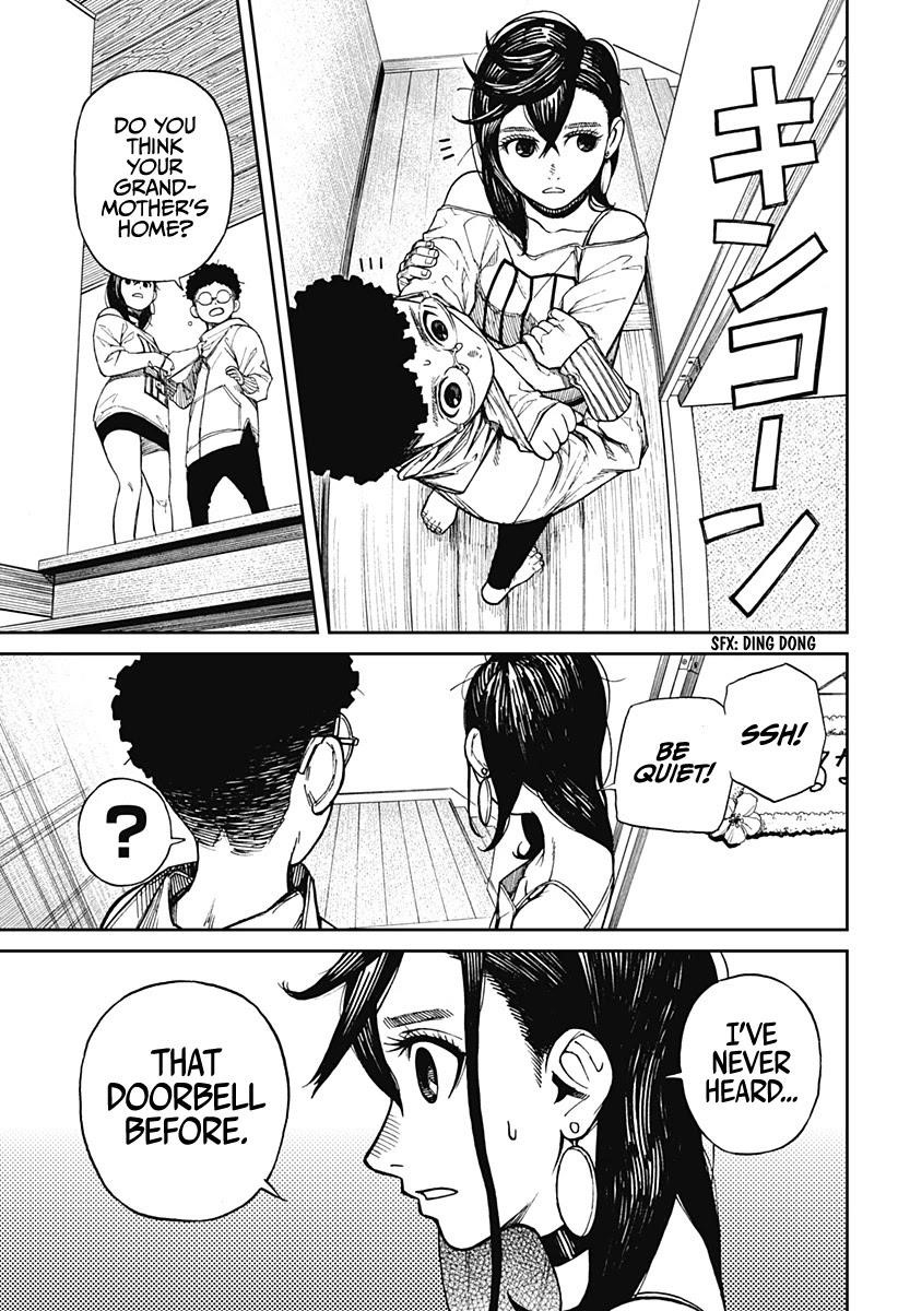 Dandadan Manga Chapter 2 page 17 - That's a Space Alien, Ain't It?!