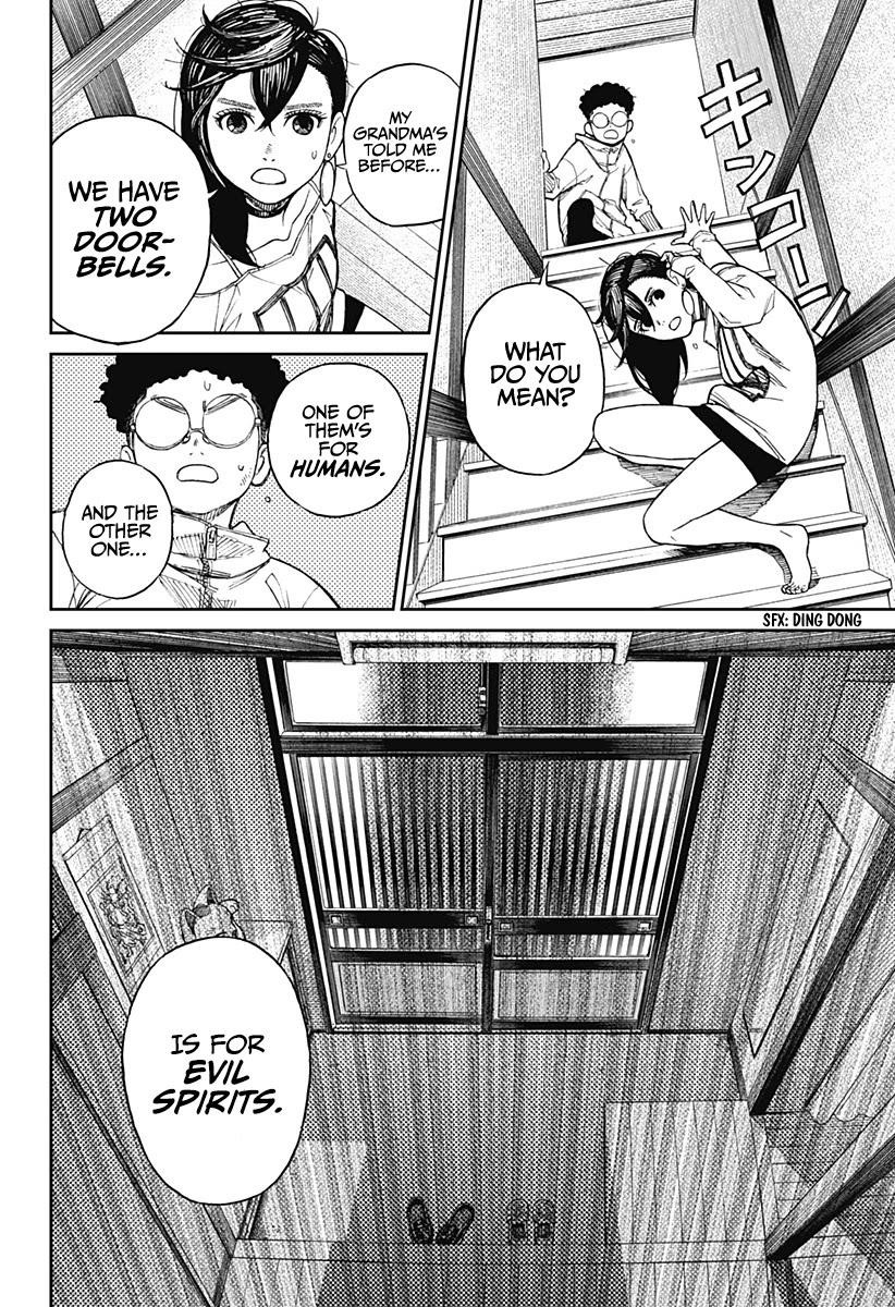 Dandadan Manga Chapter 2 page 18 - That's a Space Alien, Ain't It?!