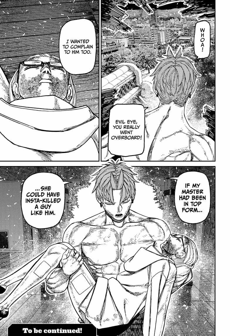 Dandadan Manga Chapter 206 page 19 - Jiji and the Evil Eye