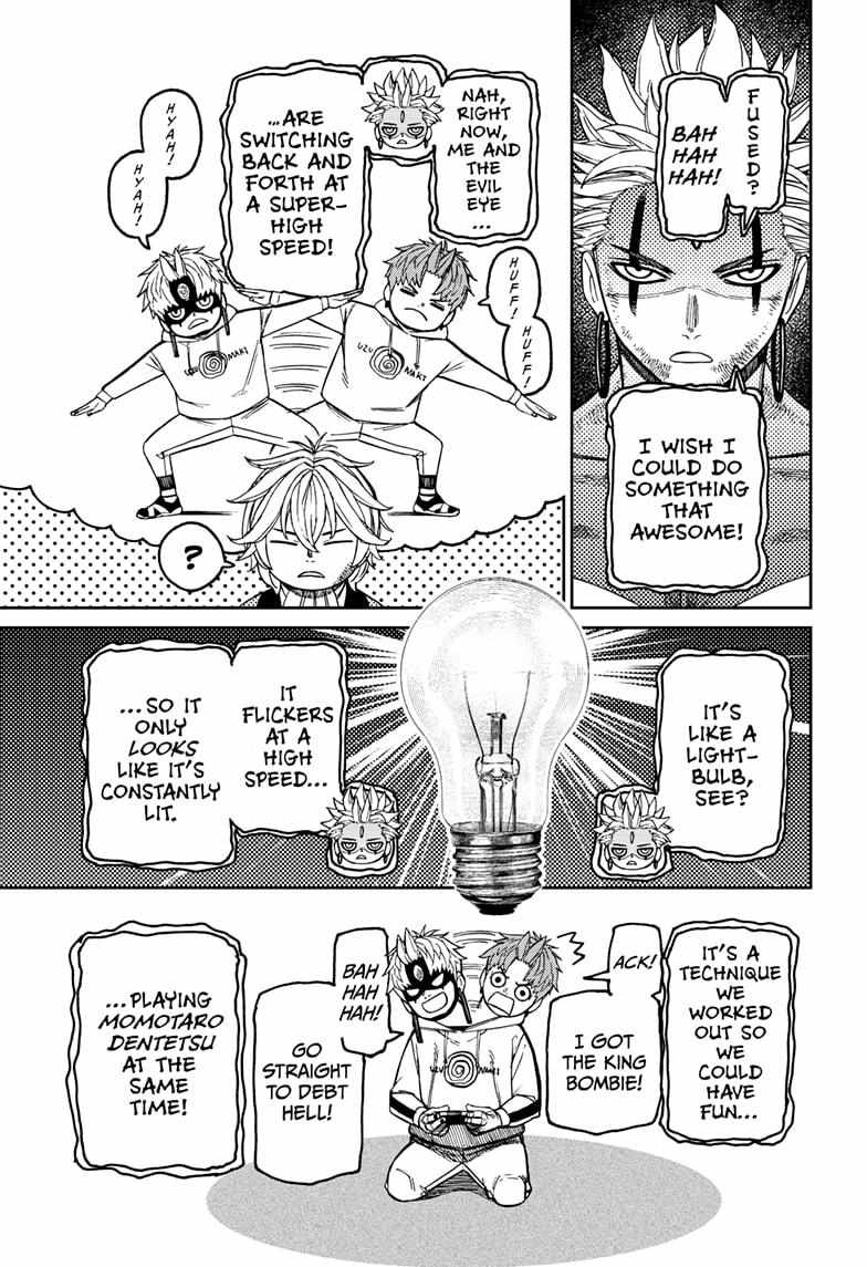 Dandadan Manga Chapter 206 page 3 - Jiji and the Evil Eye