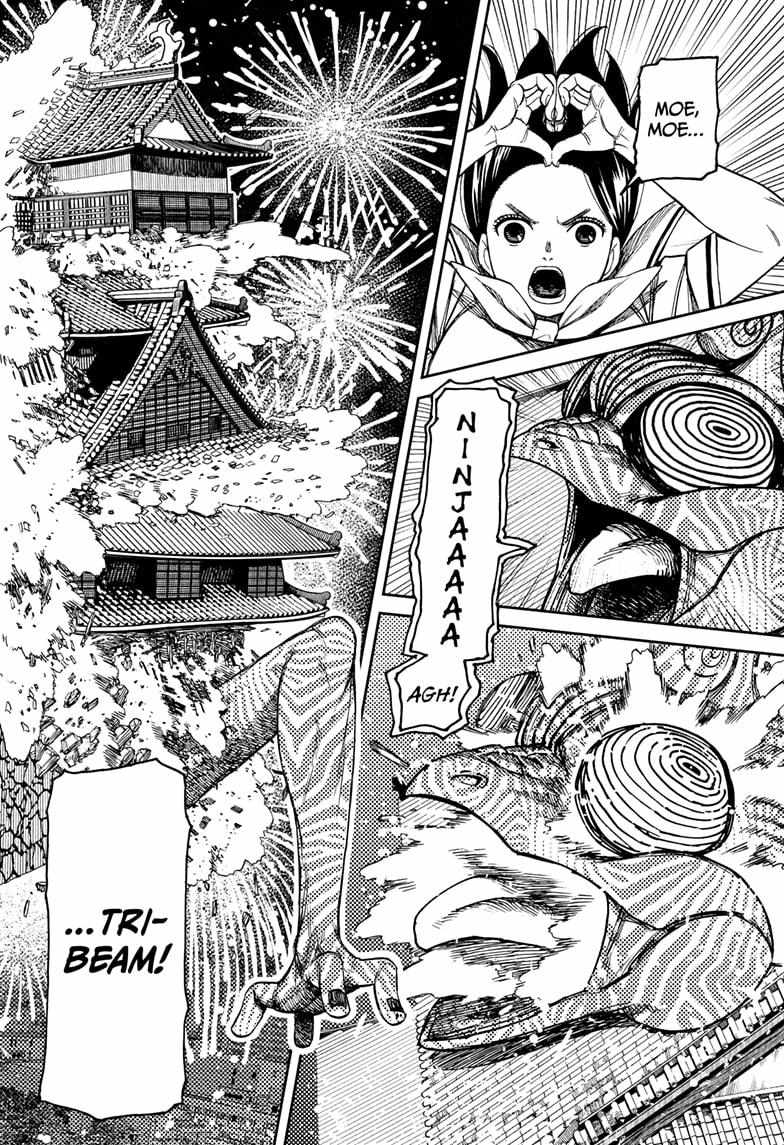 Dandadan Manga Chapter 208 page 18 - Who's The Real Ninja?!