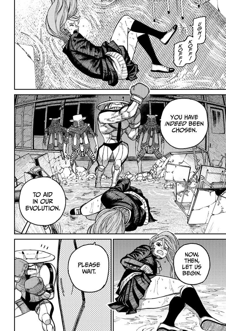 Dandadan Manga Chapter 21 page 13 - Gotta Put On Some Clothes!