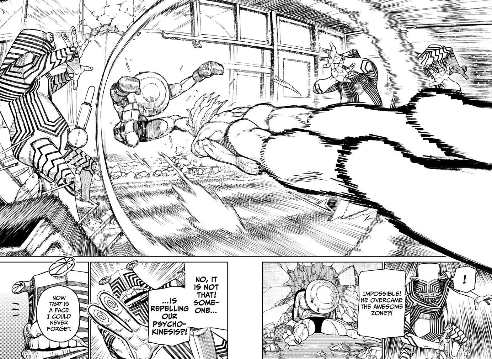 Dandadan Manga Chapter 21 page 17 - Gotta Put On Some Clothes!