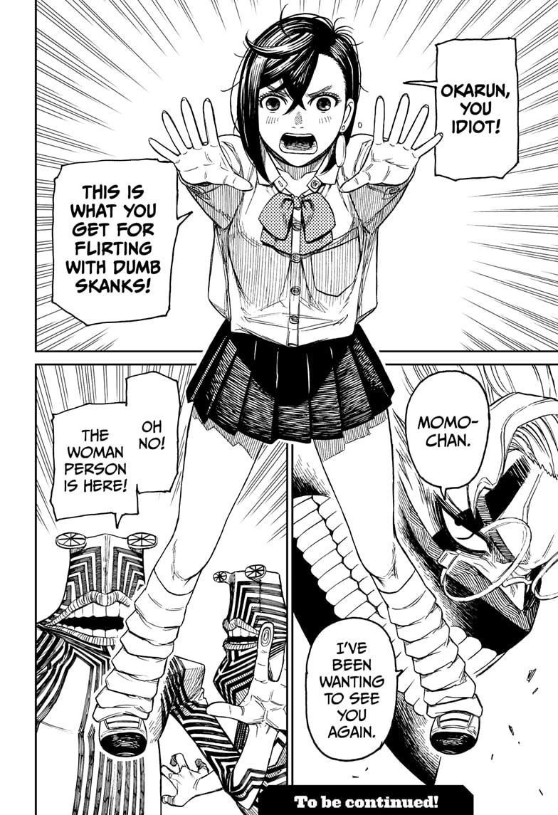 Dandadan Manga Chapter 21 page 18 - Gotta Put On Some Clothes!