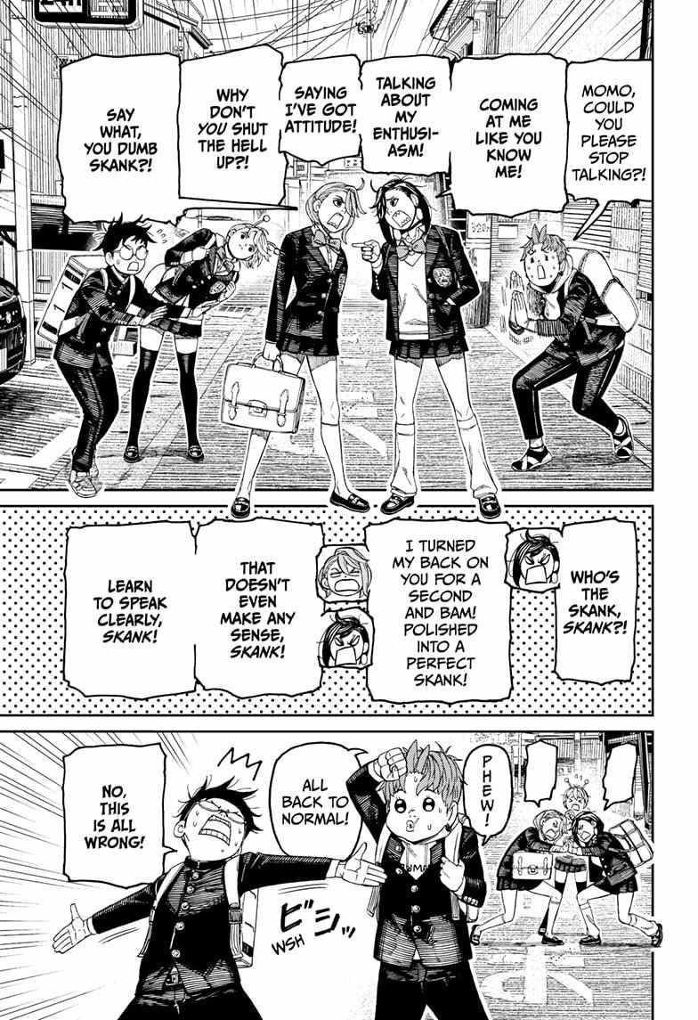 Dandadan Manga Chapter 212 page 13 - Momo's Memories