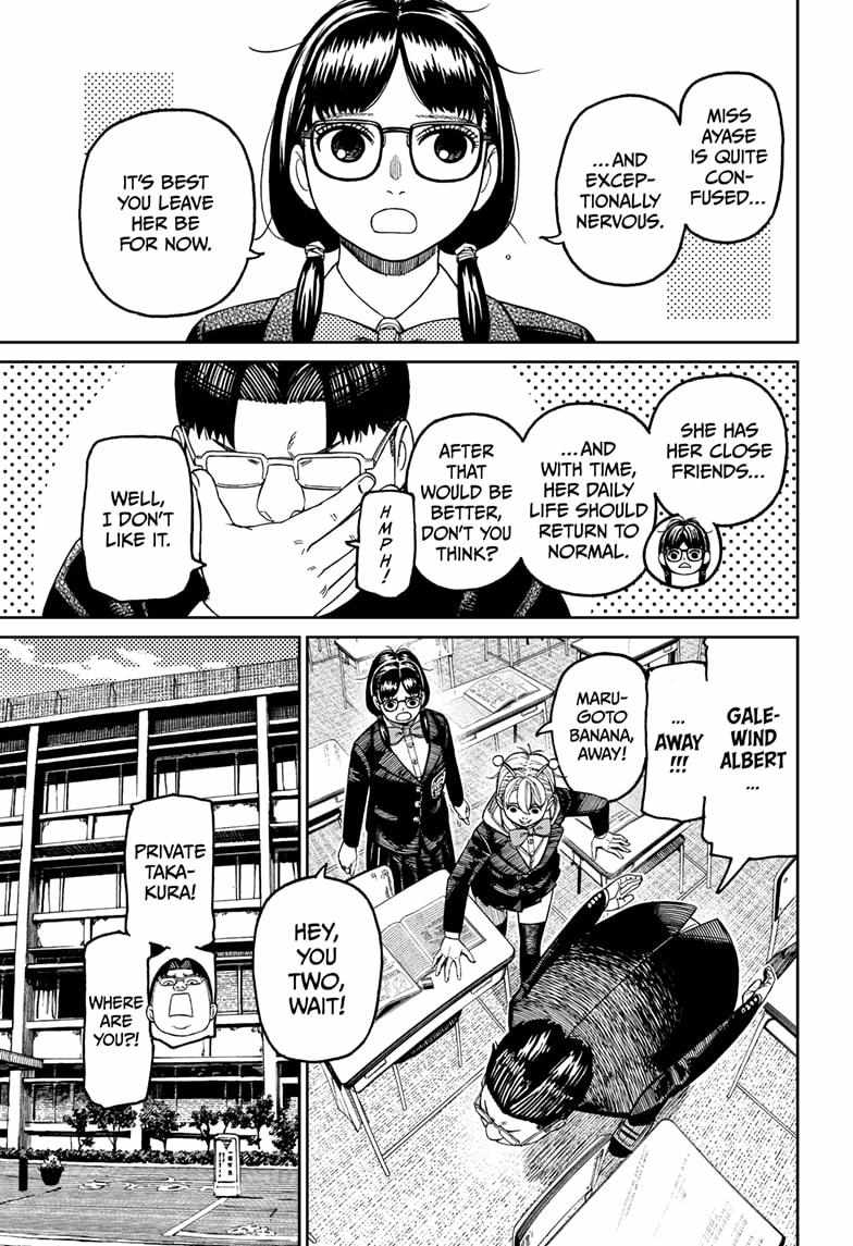 Dandadan Manga Chapter 213 page 5 - Okarun's Resolve