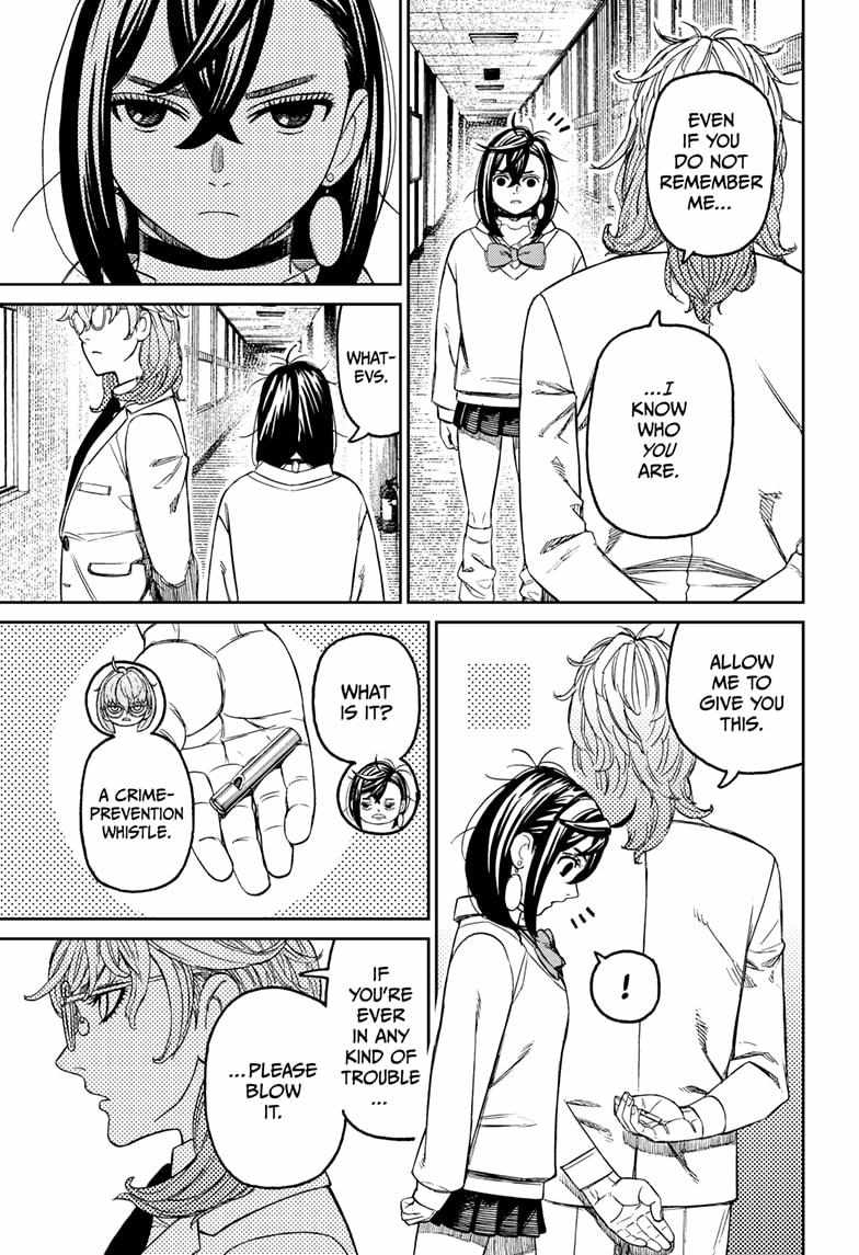 Dandadan Manga Chapter 215 page 3 - A Feeling of Distance Between Them