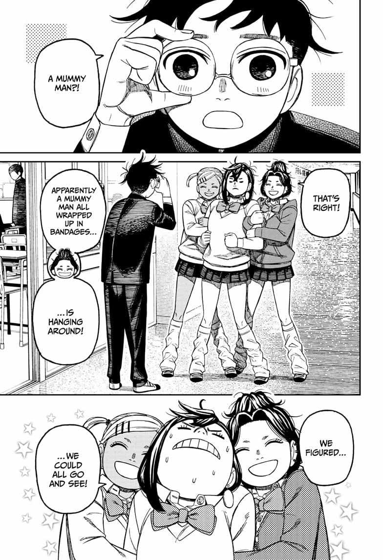 Dandadan Manga Chapter 215 page 7 - A Feeling of Distance Between Them