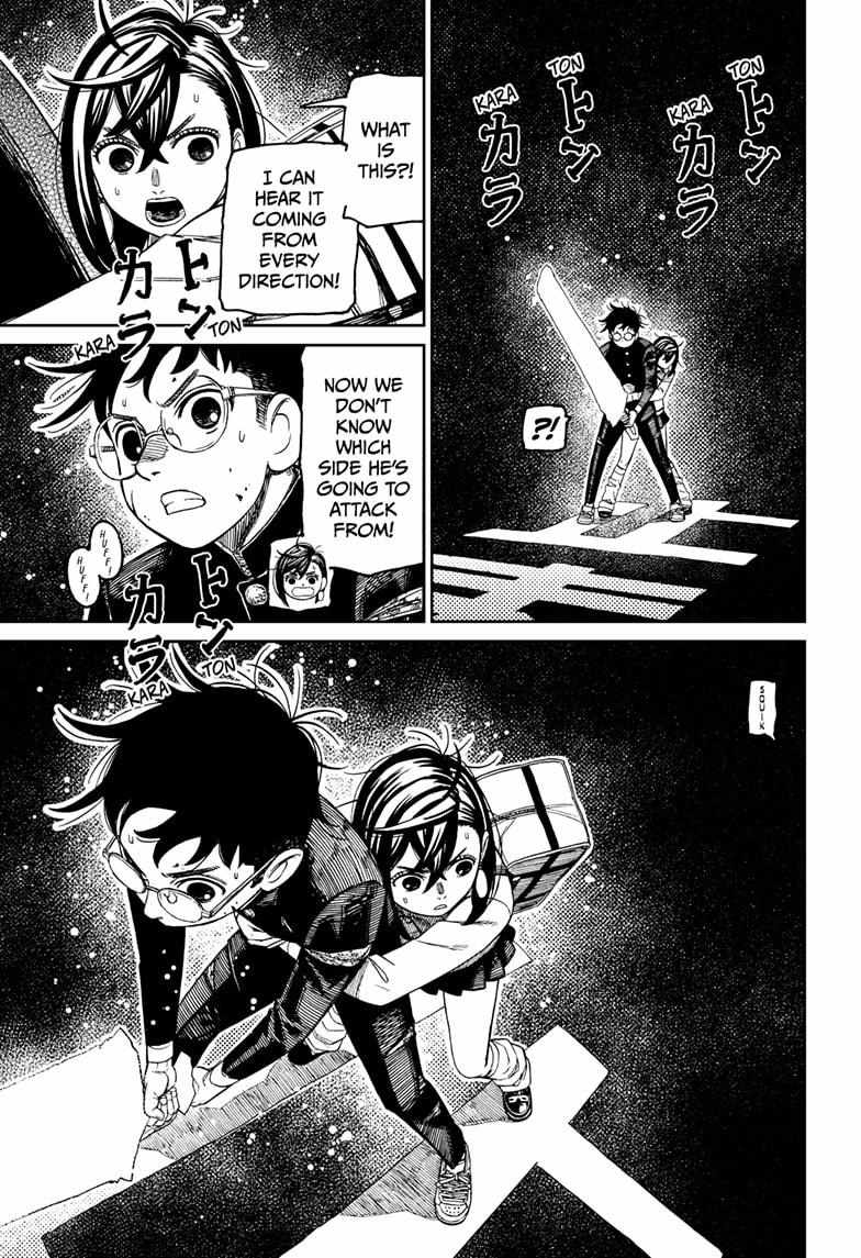 Dandadan Manga Chapter 218 page 11 - He's a Mummy, Isn't He?