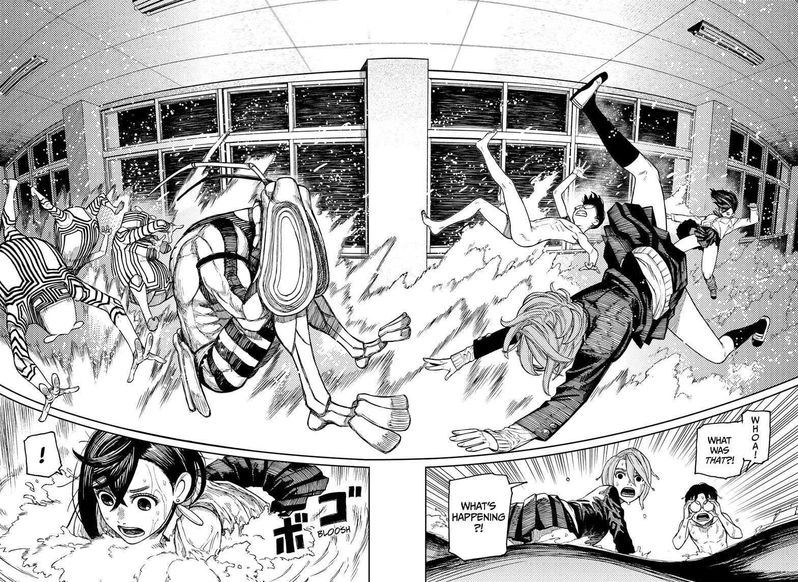 Dandadan Manga Chapter 22 page 15 - Momo Still Has Some Pent-Up Feelings