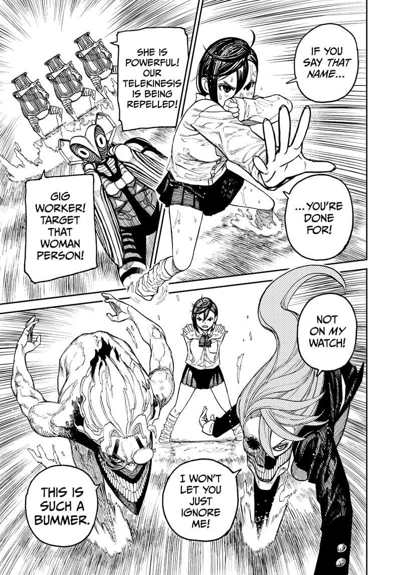 Dandadan Manga Chapter 22 page 8 - Momo Still Has Some Pent-Up Feelings