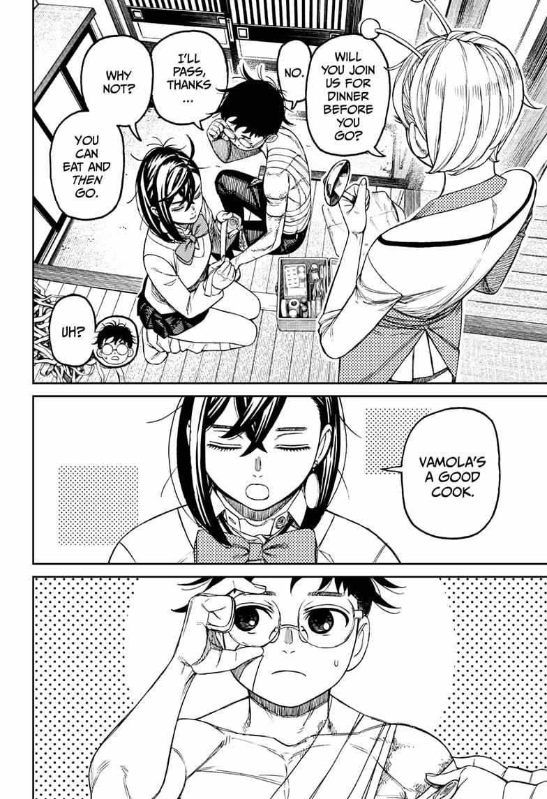 Dandadan Manga Chapter 220 page 4 - Let's Treat Those Wounds