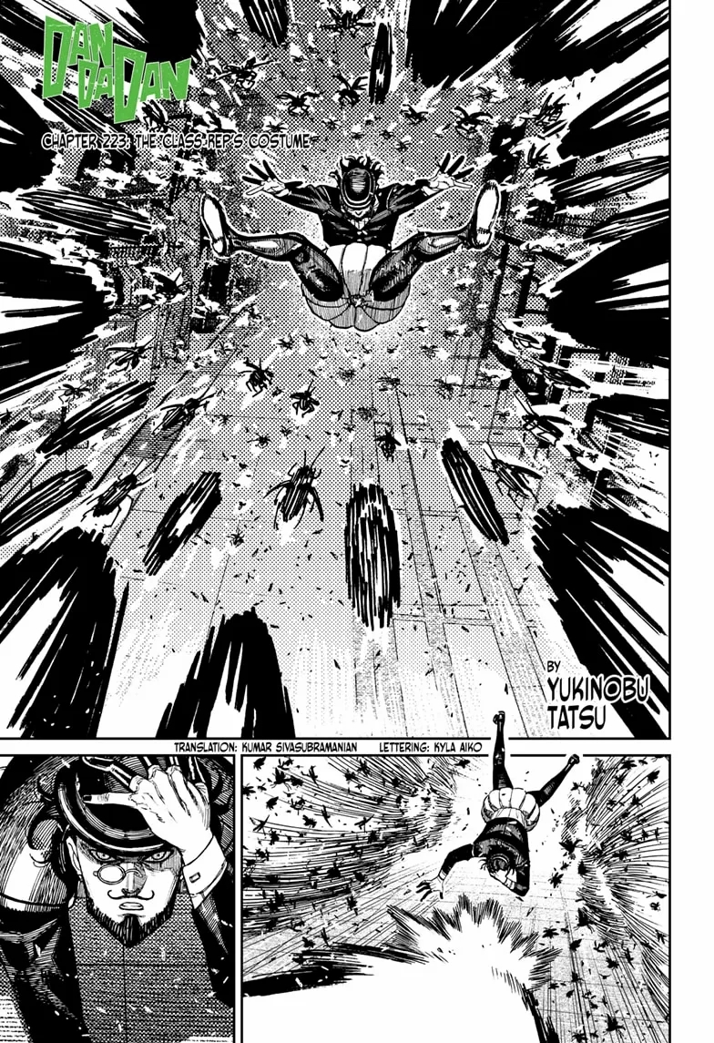 Dandadan Manga Chapter 223 page 1 - The Class Rep's Costume