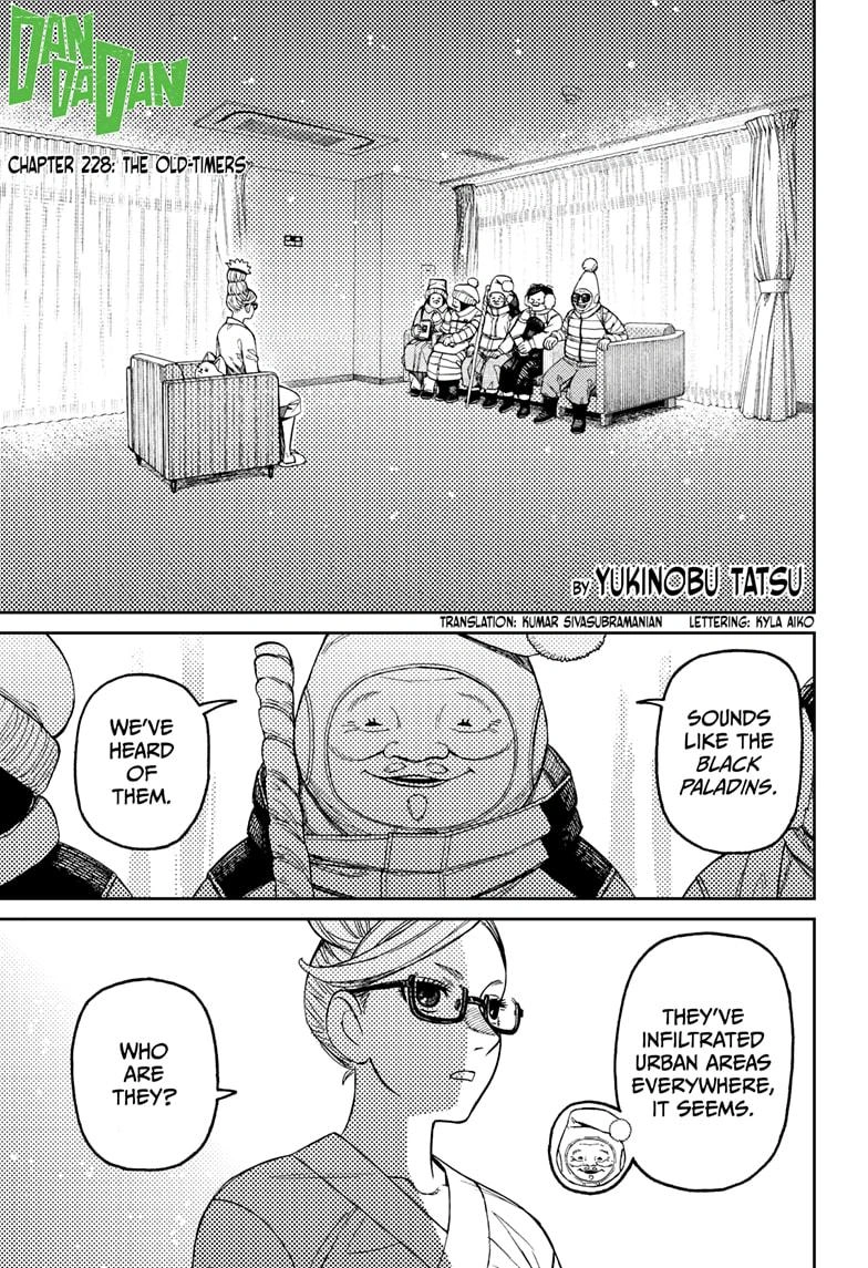Dandadan Manga Chapter 228 page 1 - The Old-Timers