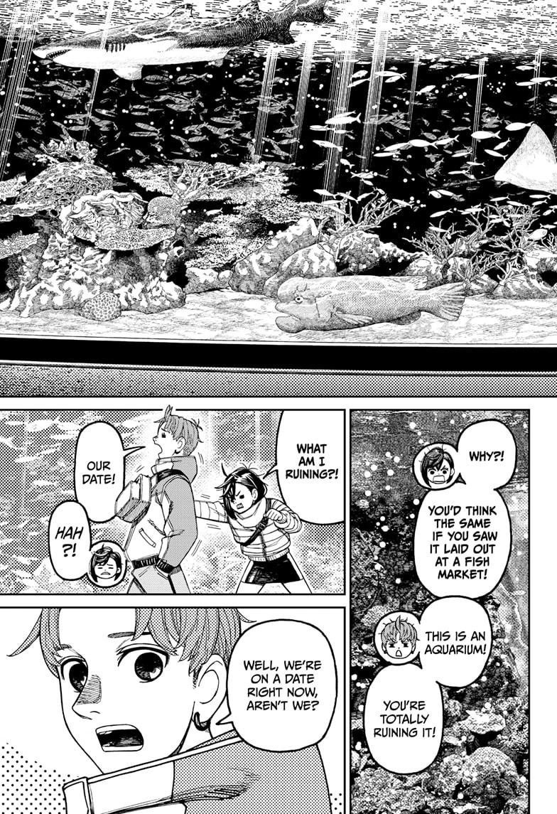 Dandadan Manga Chapter 230 page 13 - So is it love or not - which is it?